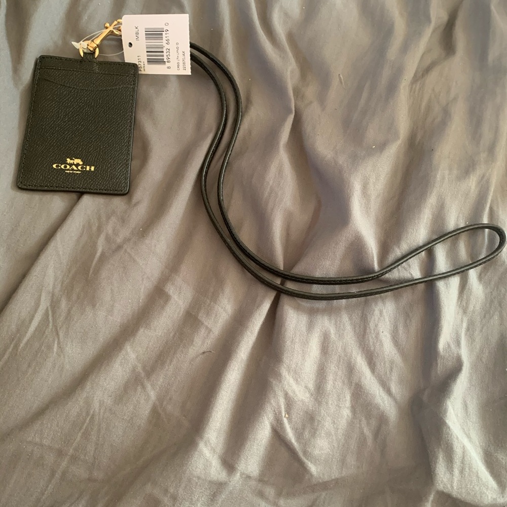 Coach Id lanyard